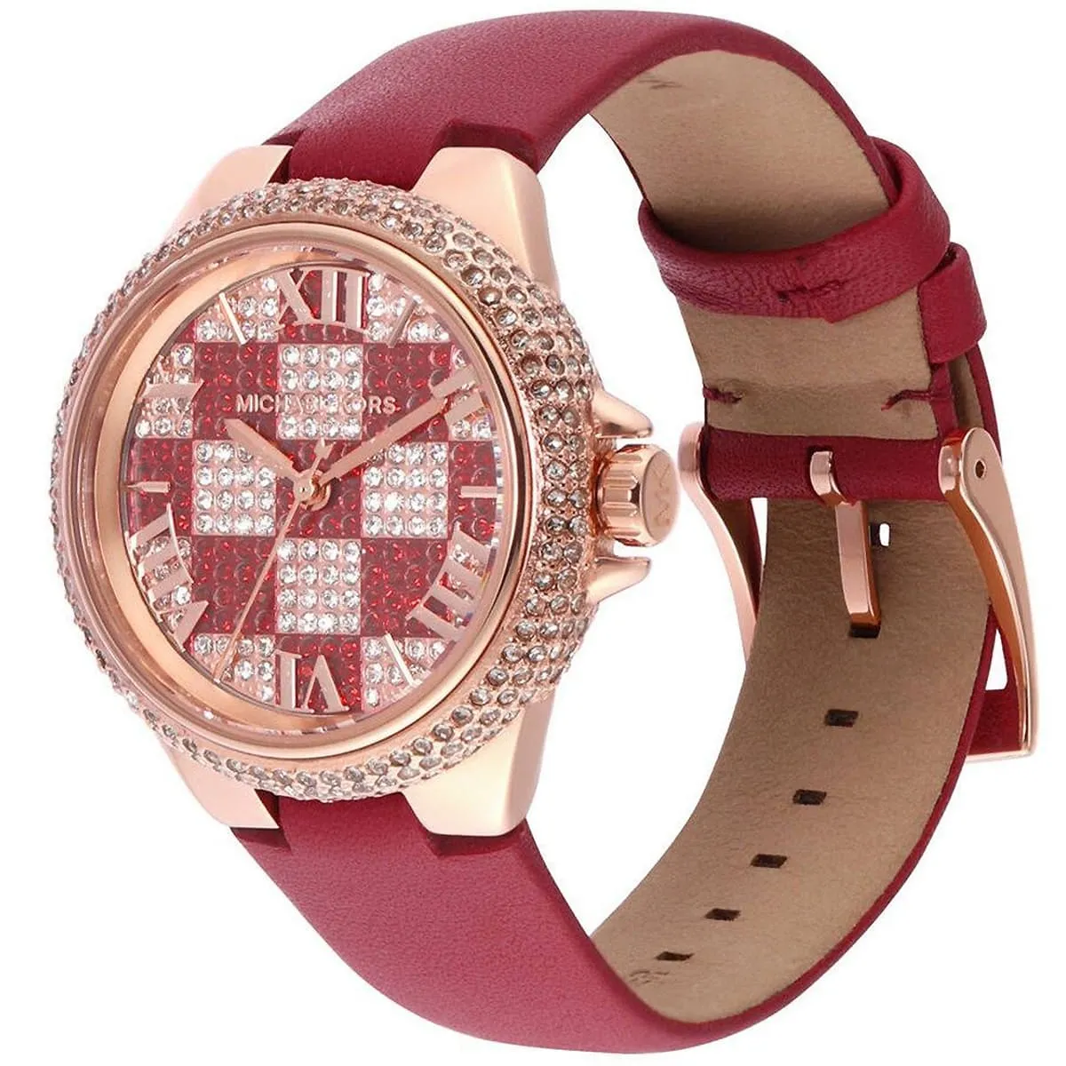 mk4701-michael-kors-watch-women-crystals-red-silver-dial-leather-strap-quartz-battery-analog-three-hand-camille_6.jbg Michael Kors Watch For Women MK4701 - الصورة 3