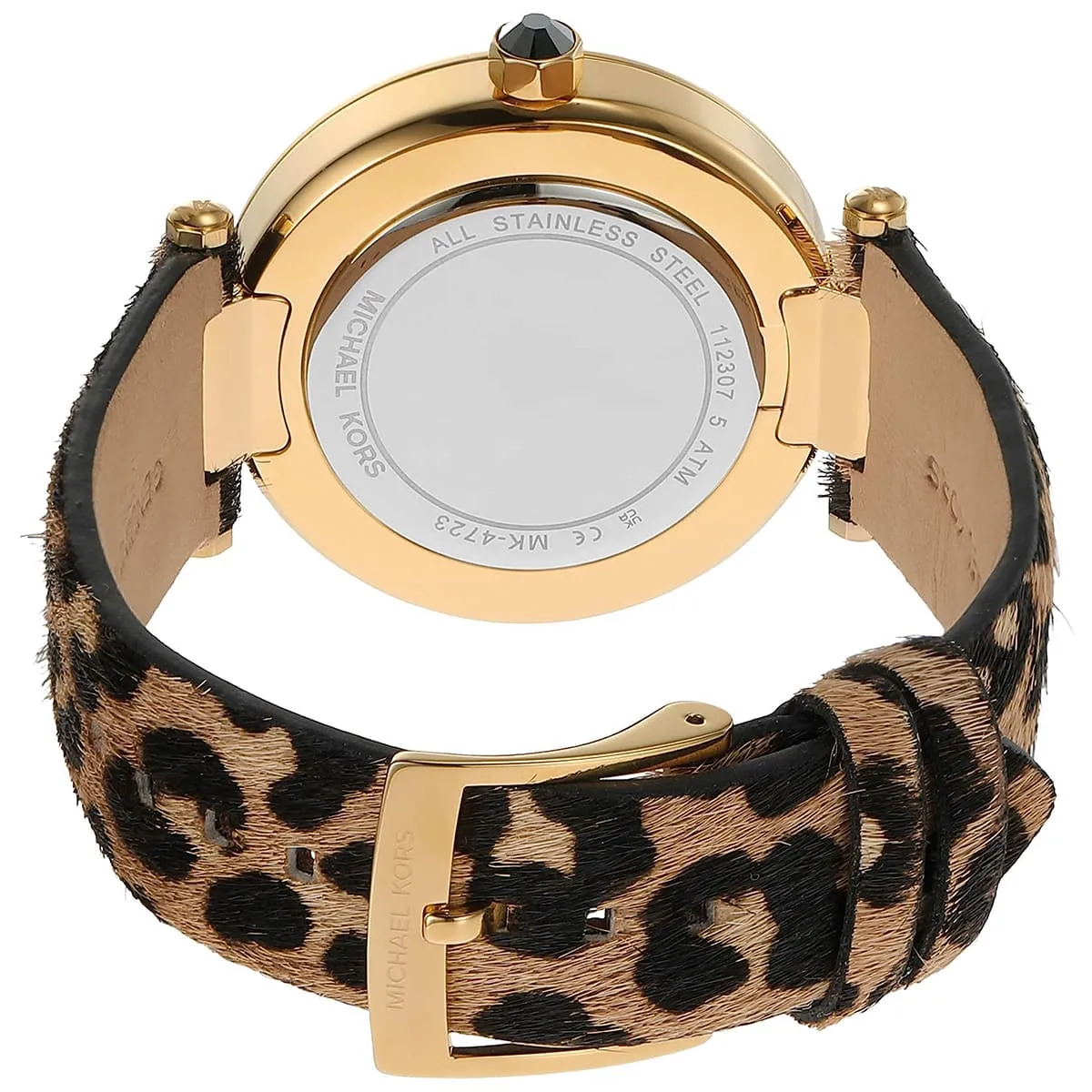 mk4723-michael-kors-watch-women-mk-logo-crystals-black-dial-leather-multicolored-strap-quartz-battery-analog-three-hand-parker_5.jbg Michael Kors Watch For Women MK4723 - الصورة 5