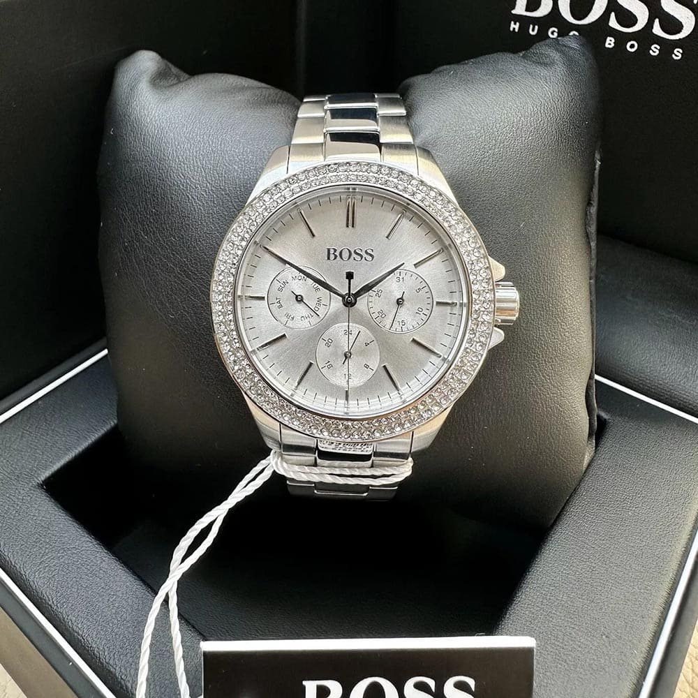 original-hugo-boss-1502442-womens-watch-color-silver-egypt-6 Hugo Boss Watch For Women 1502442 - Image 6