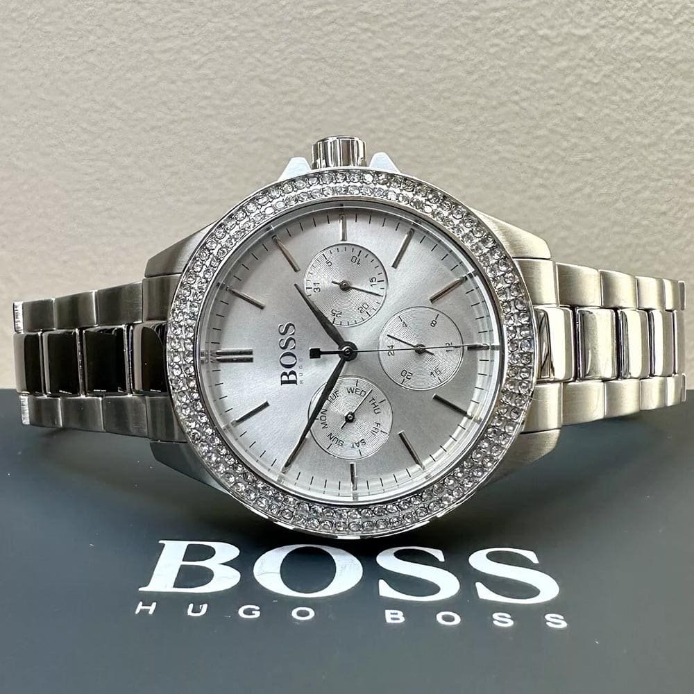 original-hugo-boss-1502442-womens-watch-color-silver-egypt-7 Hugo Boss Watch For Women 1502442 - Image 7