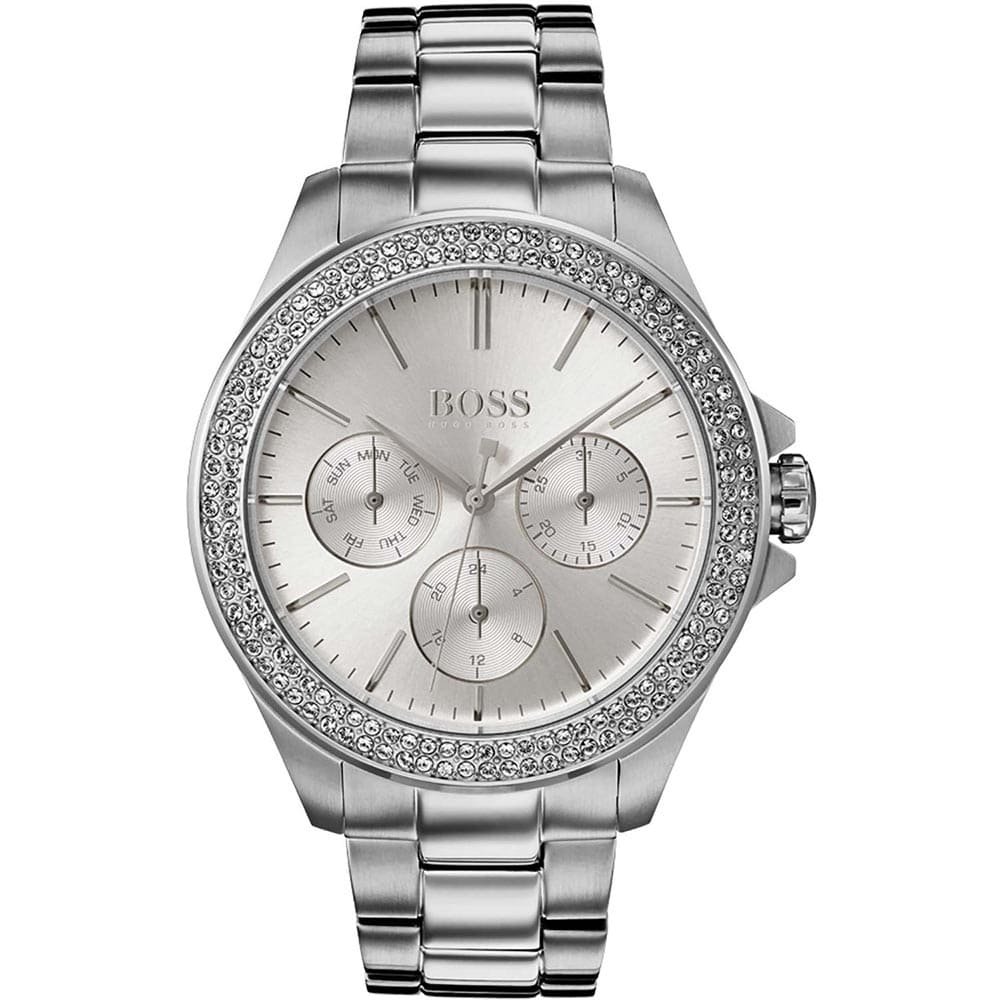 original-hugo-boss-1502442-womens-watch-color-silver-egypt Hugo Boss Watch For Women 1502442 - Image 1