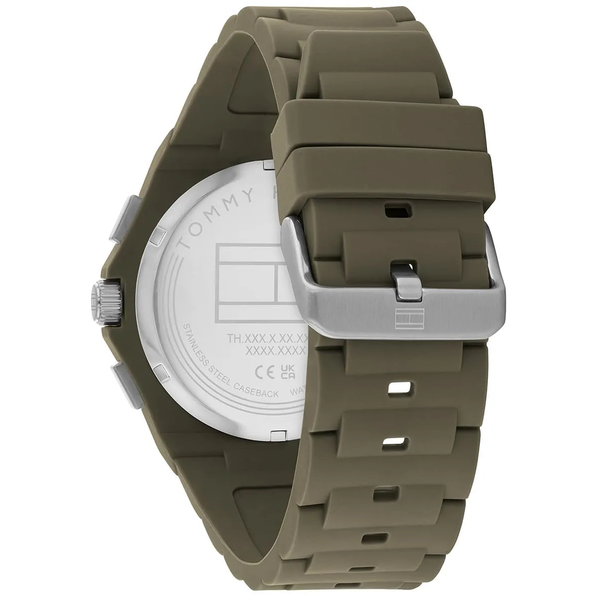 1792121-tommy-hilfiger-watch-men-green-dial-rubber-strap-quartz-analog-neo_3.jbg Tommy Hilfiger Watch For Men 1792121 - Image 3