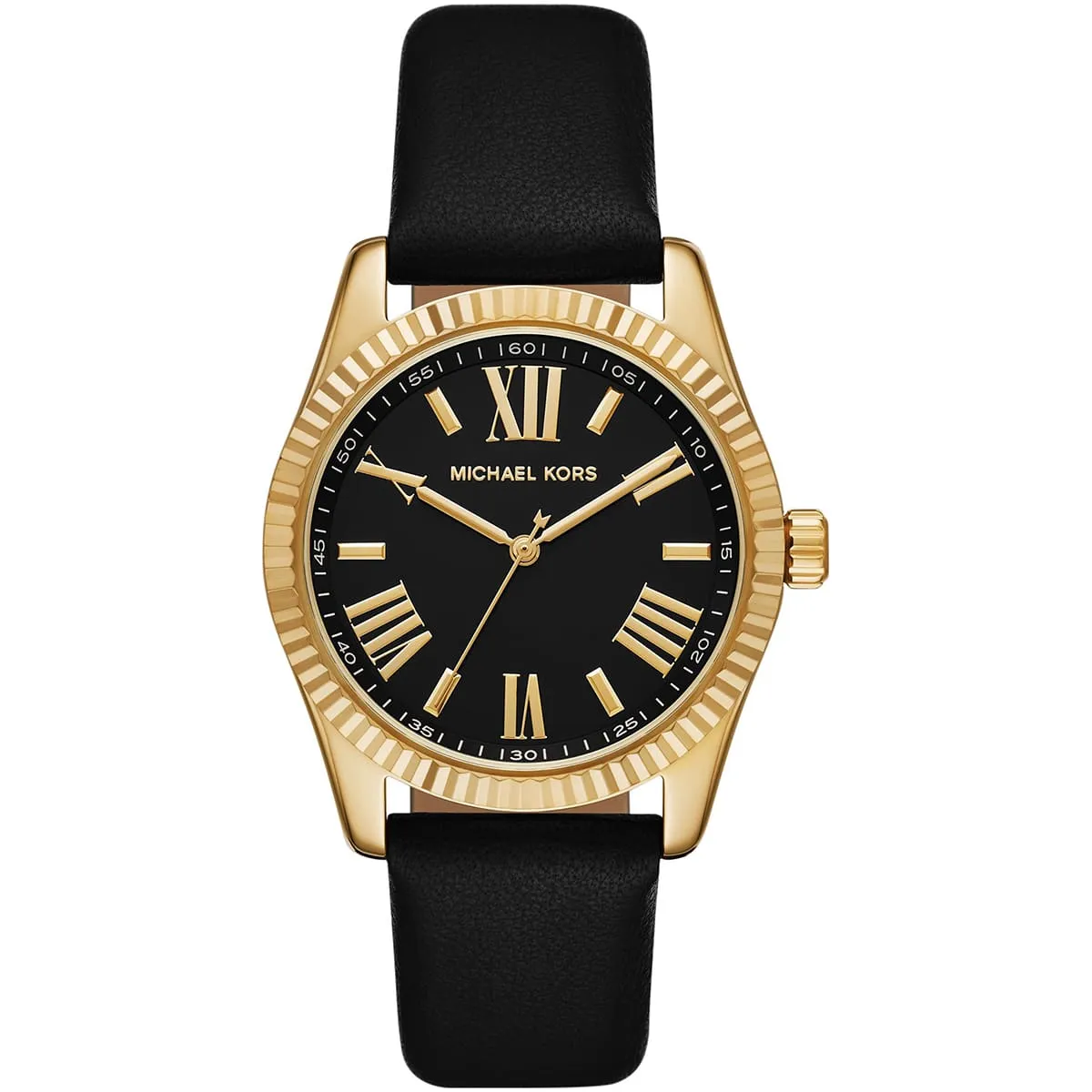 mk4748-michael-kors-watch-women-black-dial-leather-strap-quartz-battery-analog-three-hand-lexington.jbg Michael Kors Watch For Women MK4748 - الصورة 1