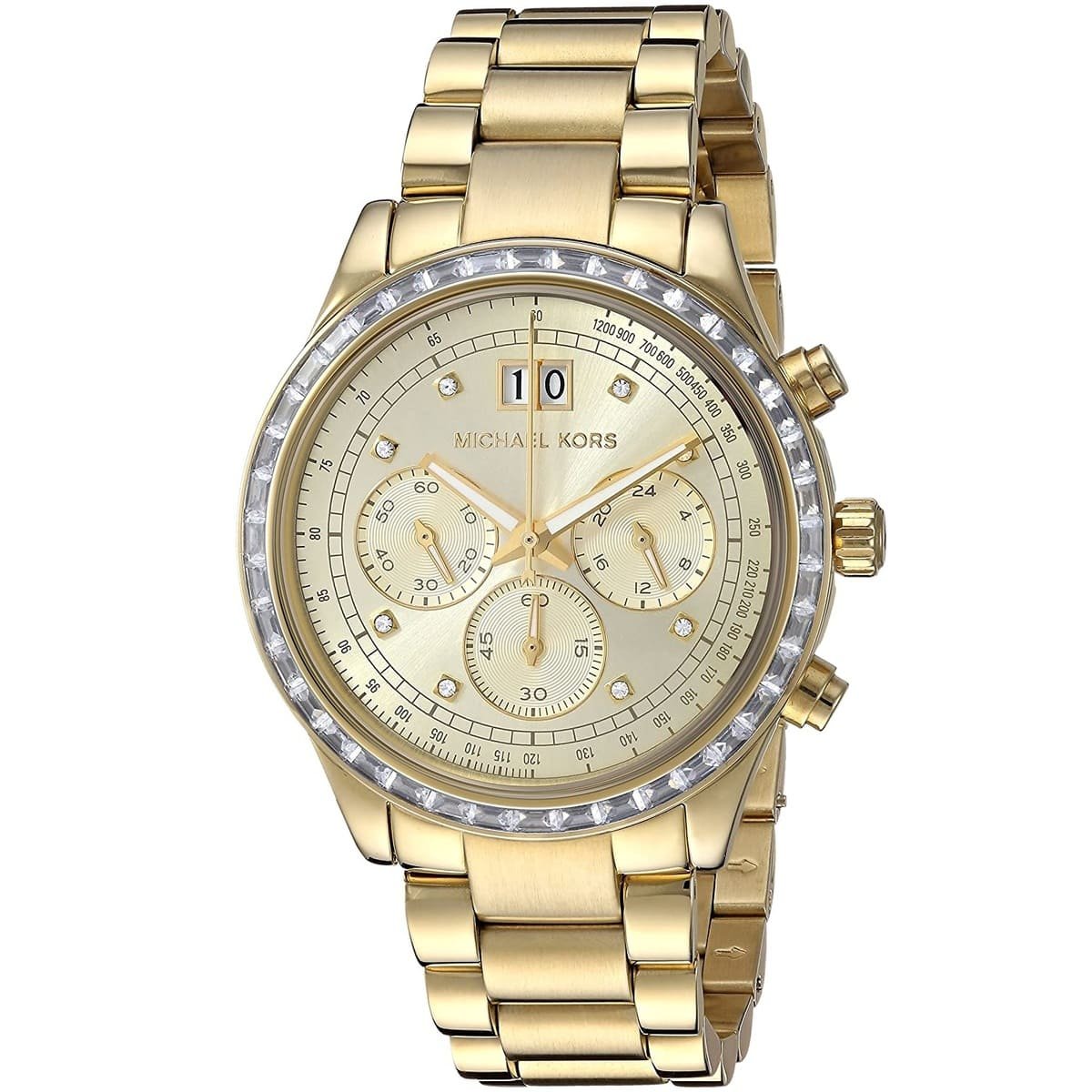 mk6187-michael-kors-watch-women-gold-metal-brinkley-2 Michael Kors Watch For Women MK6187 - الصورة 3