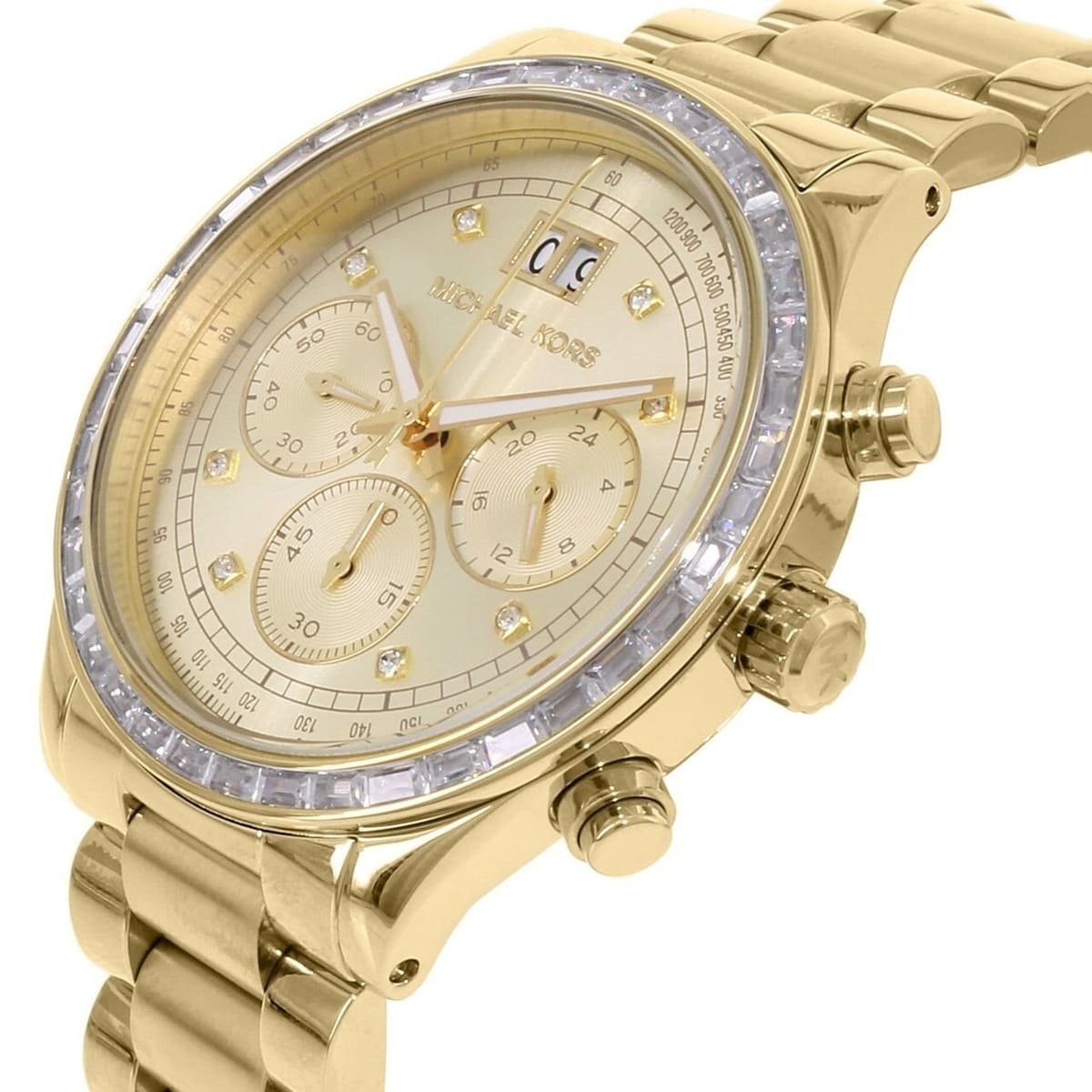 mk6187-michael-kors-watch-women-gold-metal-brinkley-3 Michael Kors Watch For Women MK6187 - الصورة 4