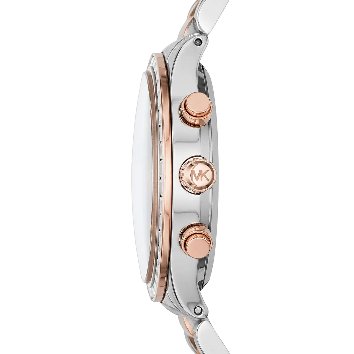 mk6205-michael-kors-watch-women-blue-dial-metal-stainless-steel-silver-rose-gold-two-tone-strap-quartz-battery-analog-chronograph-brinkley_3.jbg Michael Kors Watch For Women MK6205 - الصورة 4