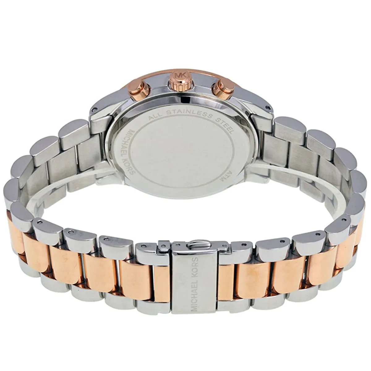 mk6205-michael-kors-watch-women-blue-dial-metal-stainless-steel-silver-rose-gold-two-tone-strap-quartz-battery-analog-chronograph-brinkley_5.jbg Michael Kors Watch For Women MK6205 - الصورة 6